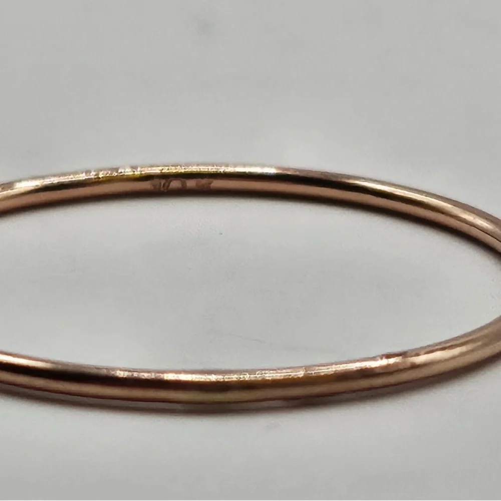10K Rose Gold Ring  Size 10    .55 Grams